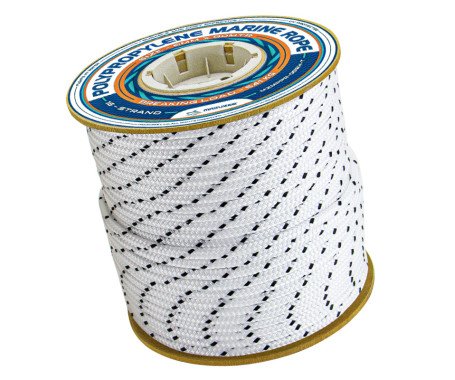 AQUA MARINE - Polypropylene Marine Rope - (90 Meter Spool)